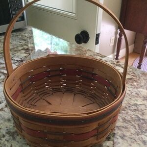 Longaberger Crisco  AmericAn Cookie Celebration Basket. Signed 1992